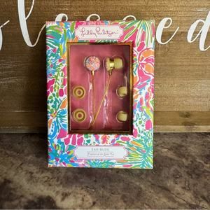 Lilly Pulitzer Colorful Ear Buds